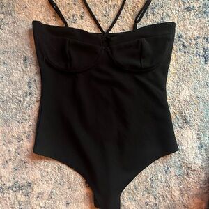 Chic Black Bodysuit